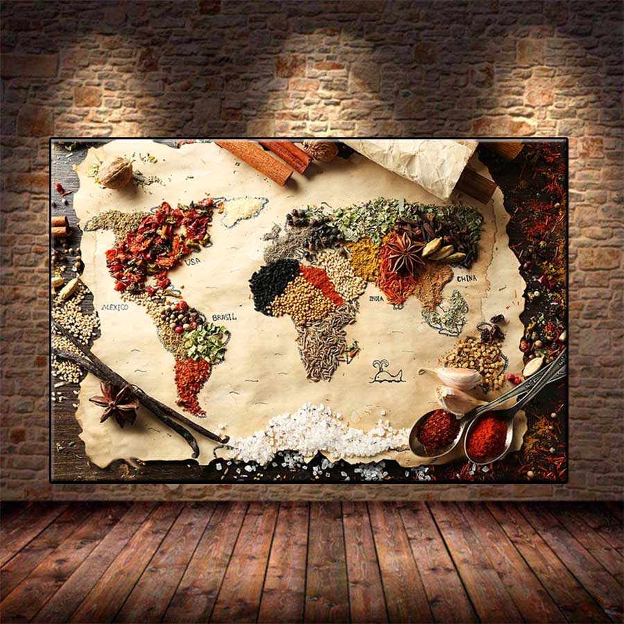 Embroidery World - Diamond Mosaic Picture Spice and Seasoning