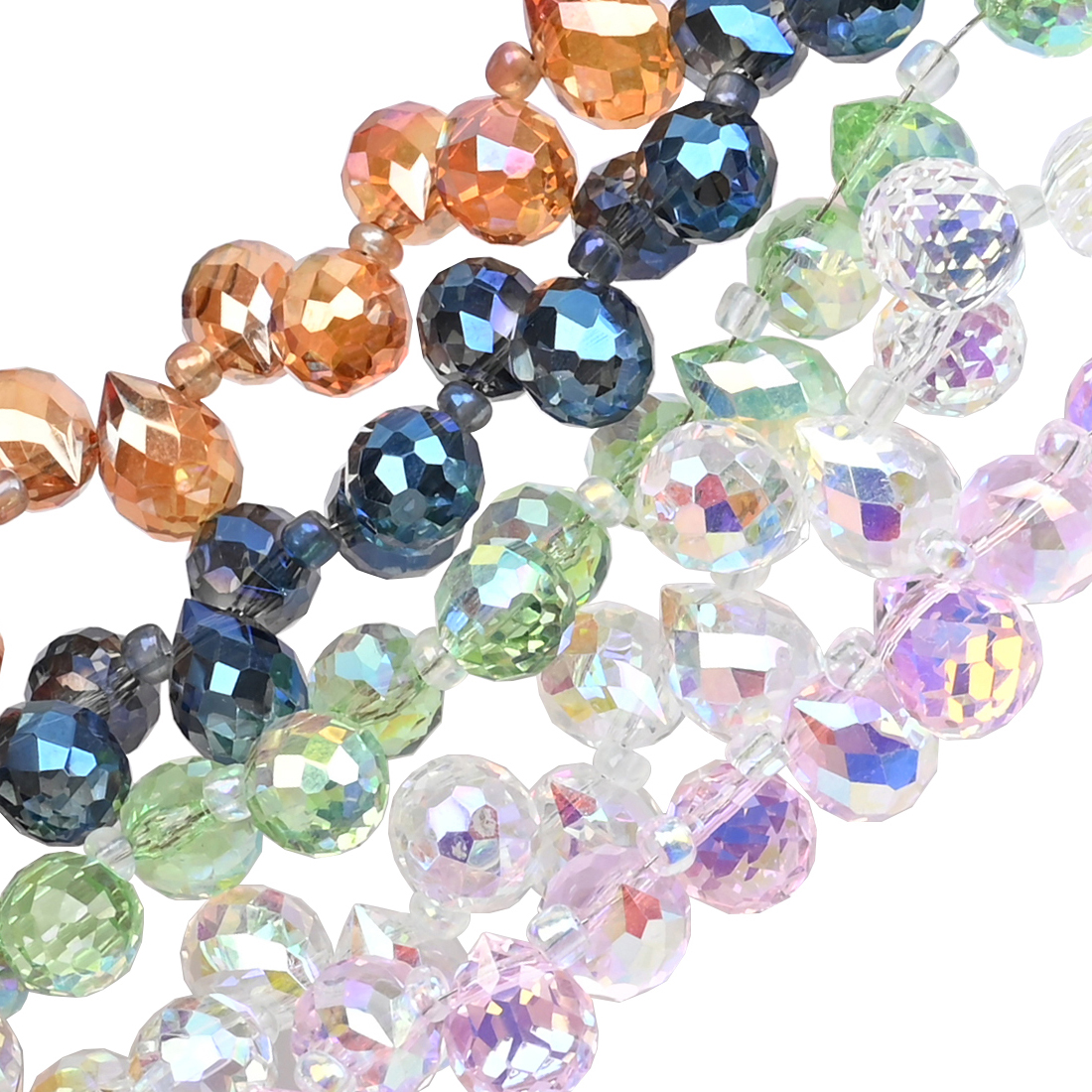 Embroidery Glass Beads - 10*8mm Czech Crystal Waterdrop Beads Shiny
