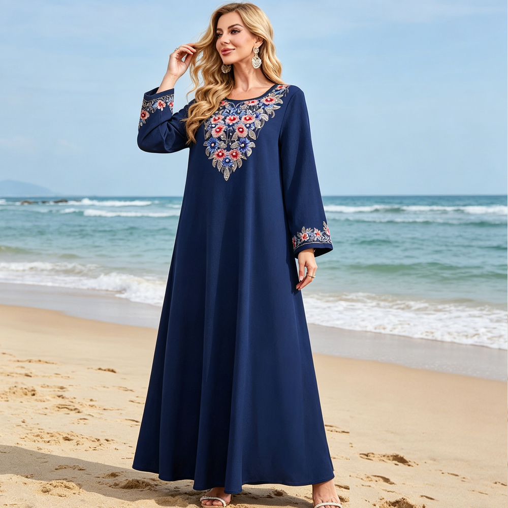 2026 Jalabiya Dubai Ethnic Wom - Embroidery Kebaya ulasan dan harga