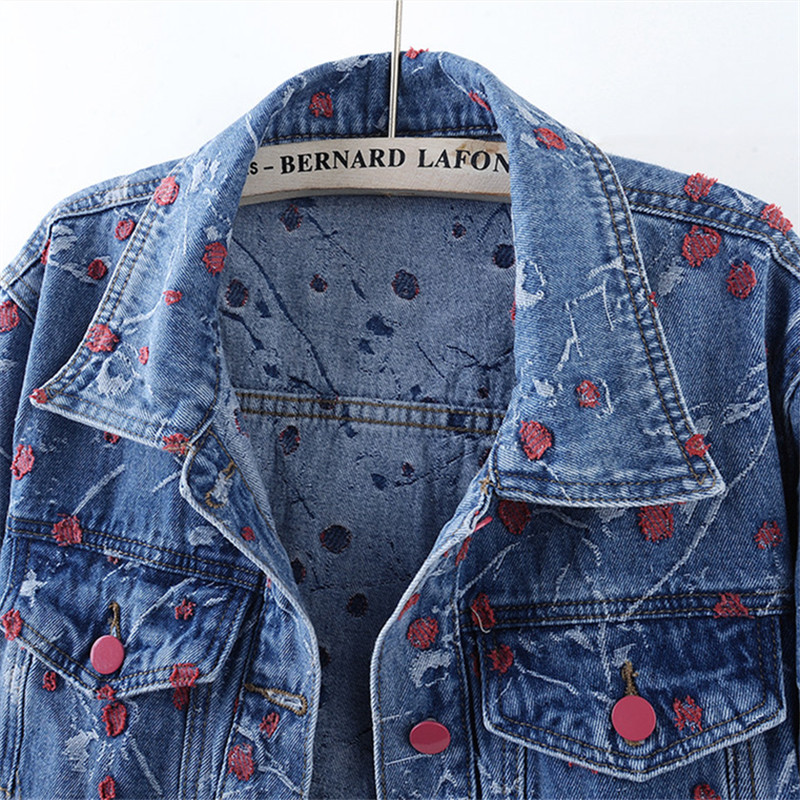 Vintage Embroidery Blue Loose  - Embroidery Jeans ulasan dan harga