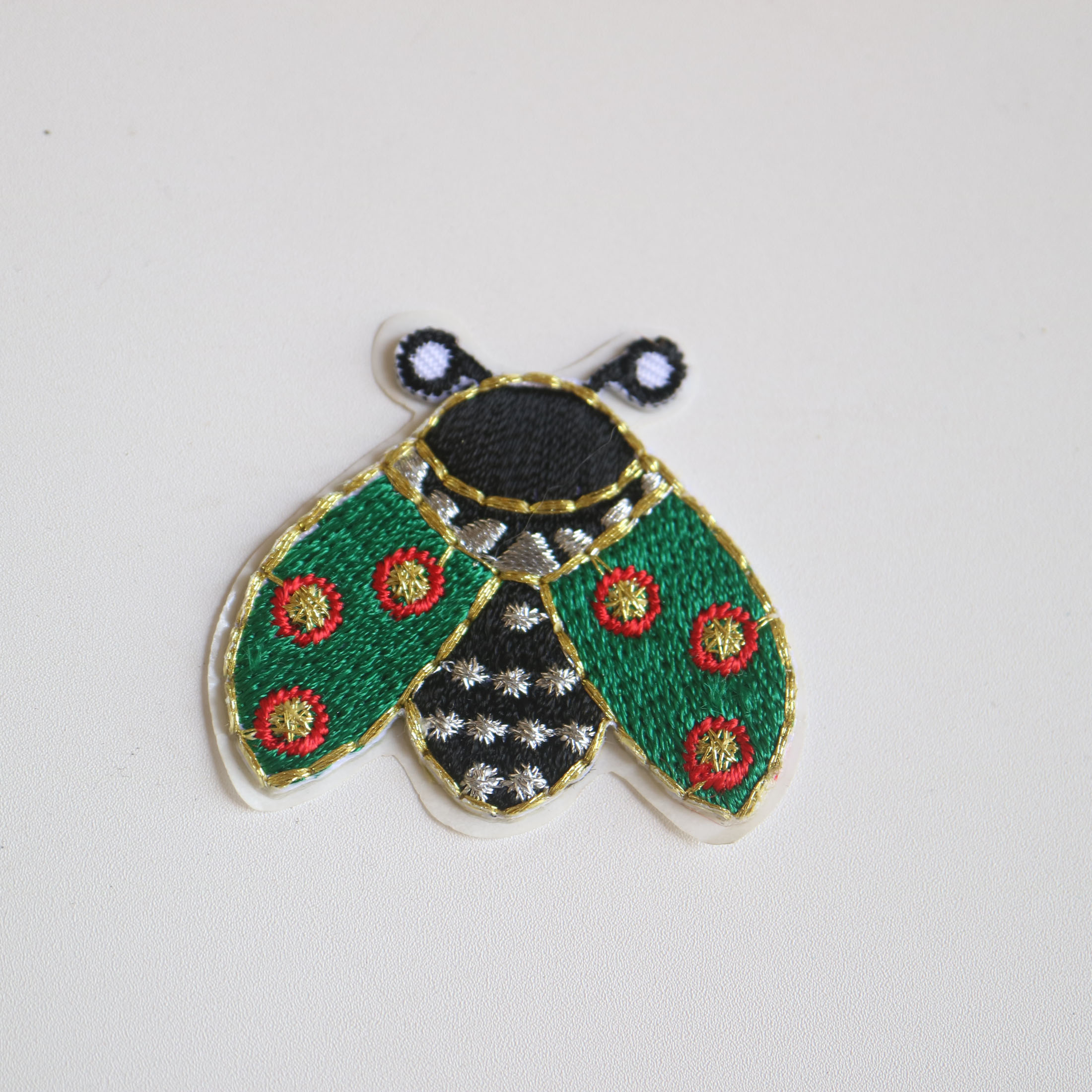 5pc Fashion Ladybug beetle ins - Embroidery Lady Bug ulasan dan harga