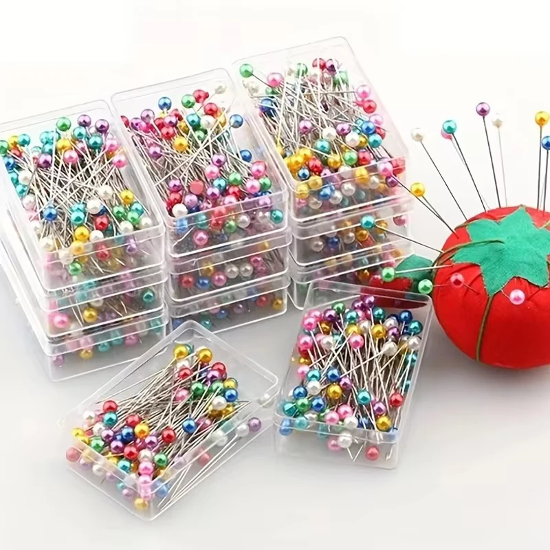 100Pcs Fashion Sewing Needles  - Embroidery Glass Beads ulasan dan harga