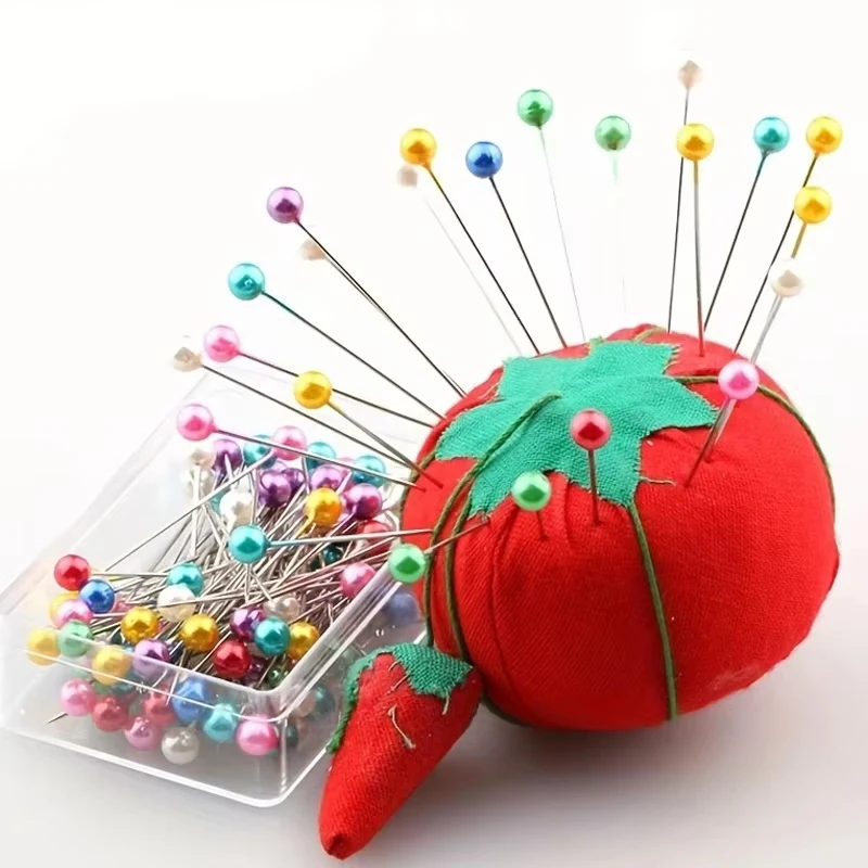 100Pcs Fashion Sewing Needles  - Embroidery Glass Beads ulasan dan harga