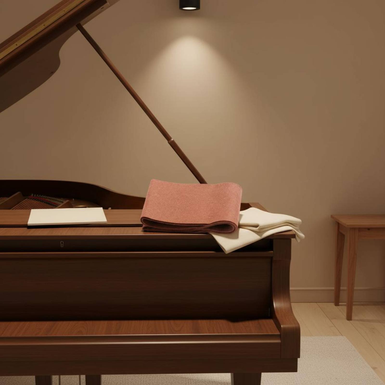 Grand Piano Sheet Rack Cover P - Felt Sheet Wool ulasan dan harga