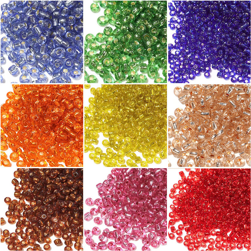 2 3 4mm Small Glass Seedbeads  - Embroidery Glass Beads ulasan dan harga