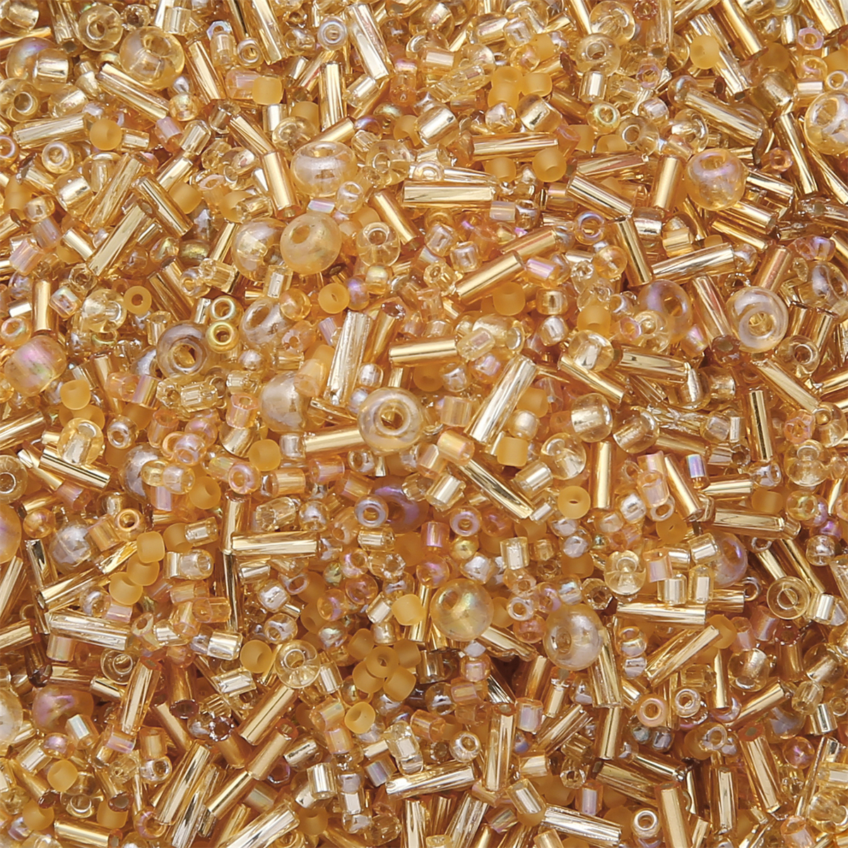 800Pcs Mixed Glass Seed Beads  - Embroidery Glass Beads ulasan dan harga