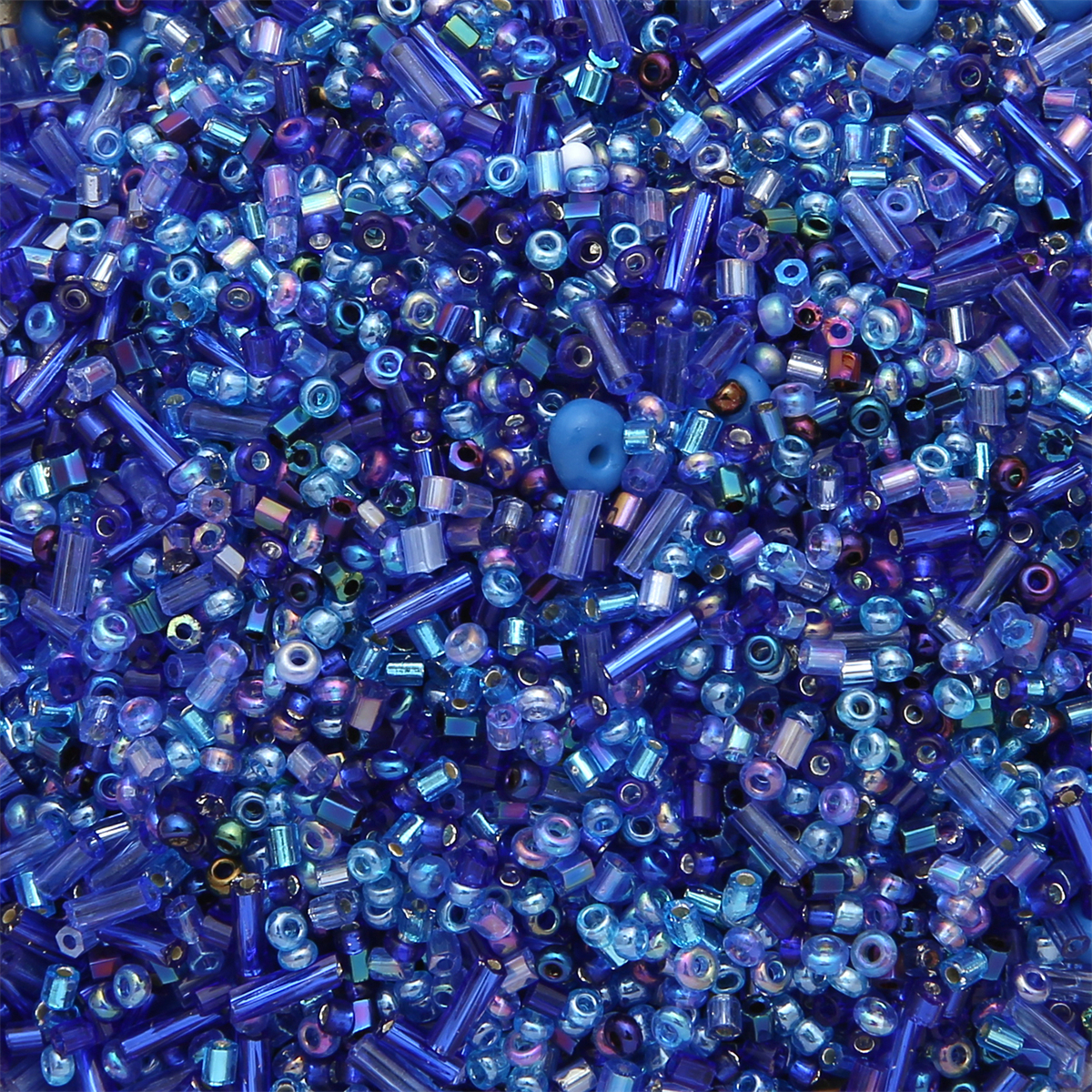 800Pcs Mixed Glass Seed Beads  - Embroidery Glass Beads ulasan dan harga