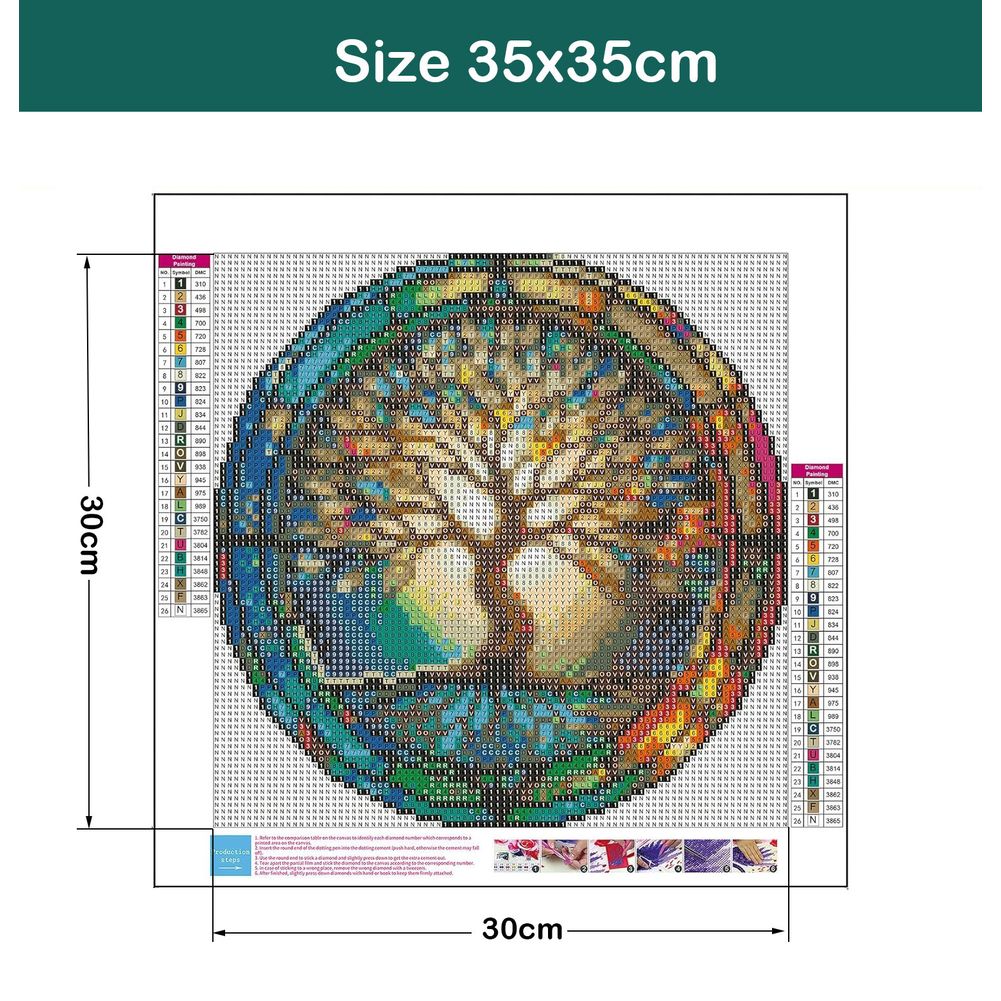 Full Drill Diamond Embroidery  - Embroidery Xmas Kits ulasan dan harga