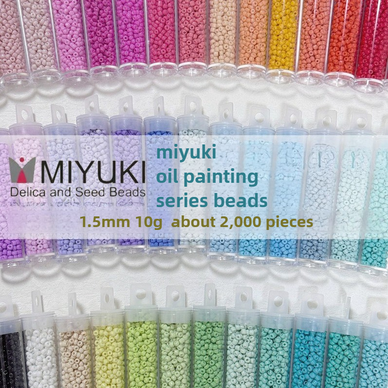 MIYUKI RR15 1.5mm Oil Painting - Embroidery Glass Beads ulasan dan harga