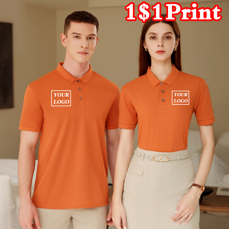 Sports quick drying polo shirt - Embroidery Logo ulasan dan harga