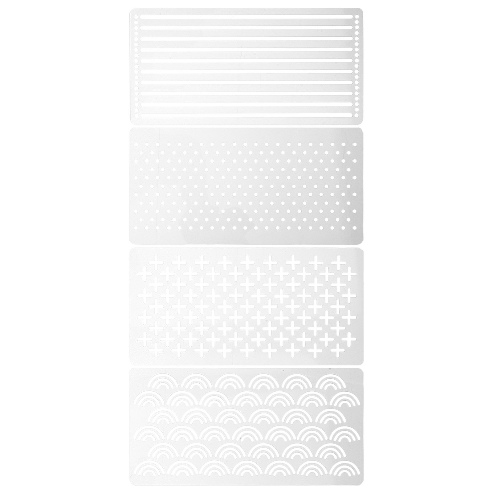 4Pcs Acrylic Quilting Template - Embroidery Quilting ulasan dan harga