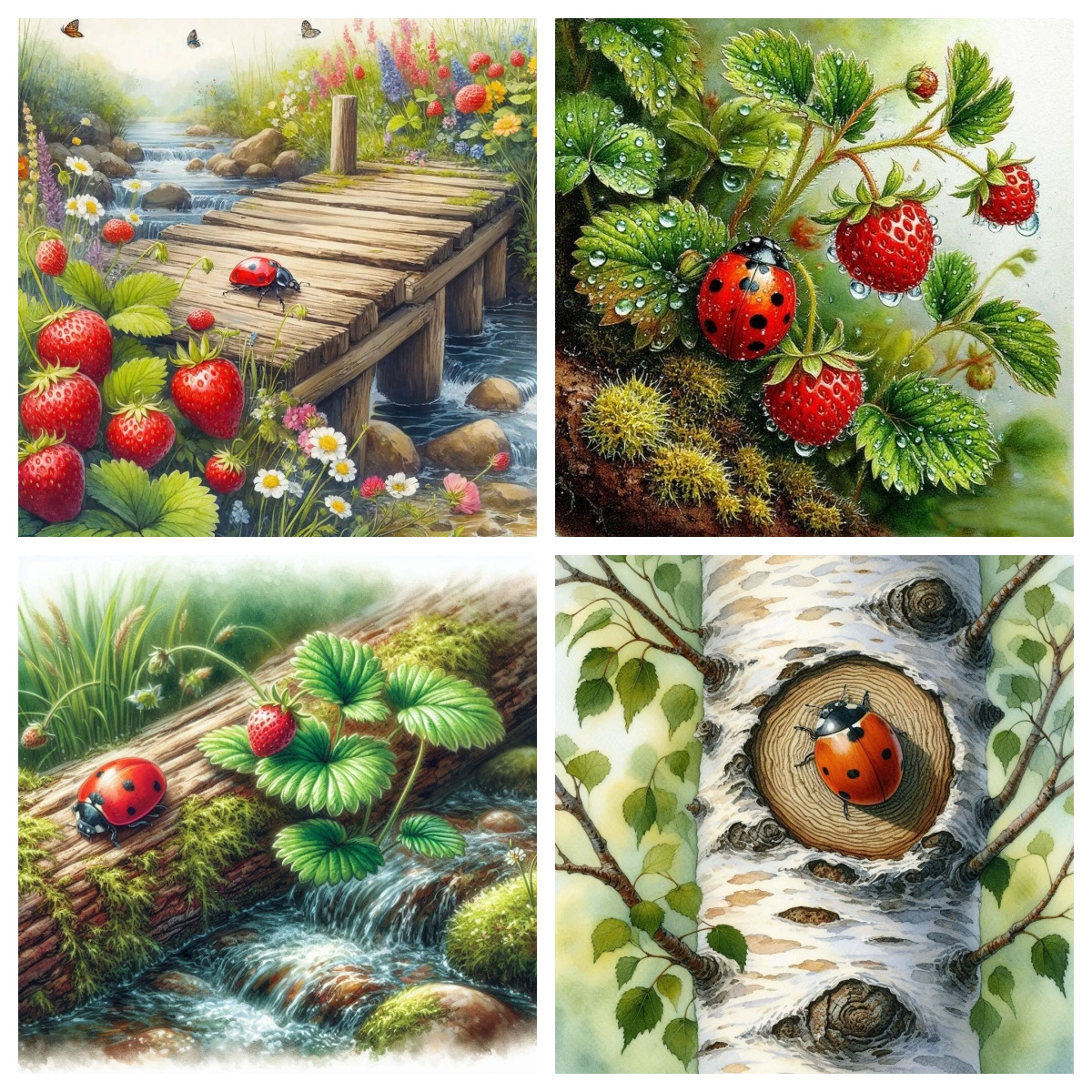New Ladybug insect DIY AB Diam - Embroidery Lady Bug ulasan dan harga