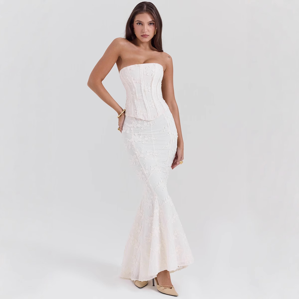 Fangokv Women's Sexy No Sleeve - Embroidery Fish ulasan dan harga