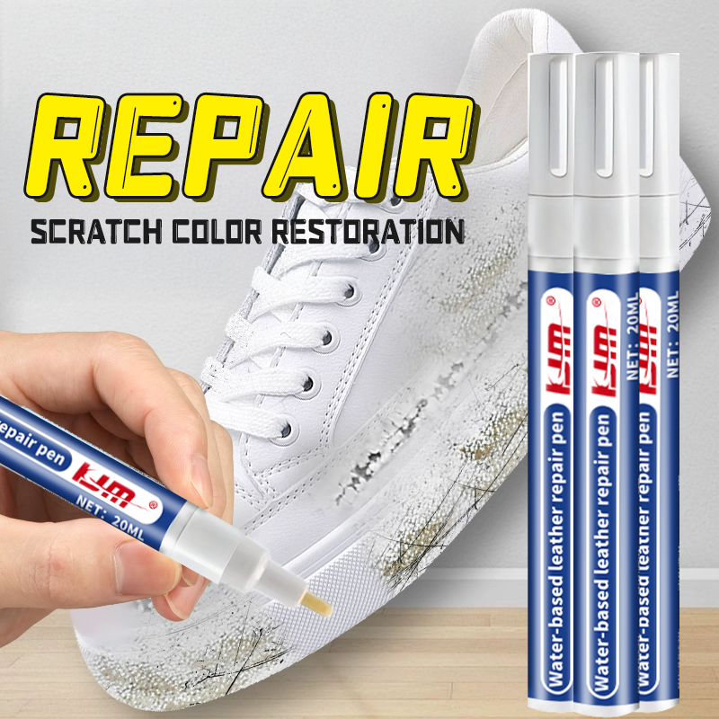 White Sneaker Repair Pen Shoe  - Embroidery Art Painting ulasan dan harga