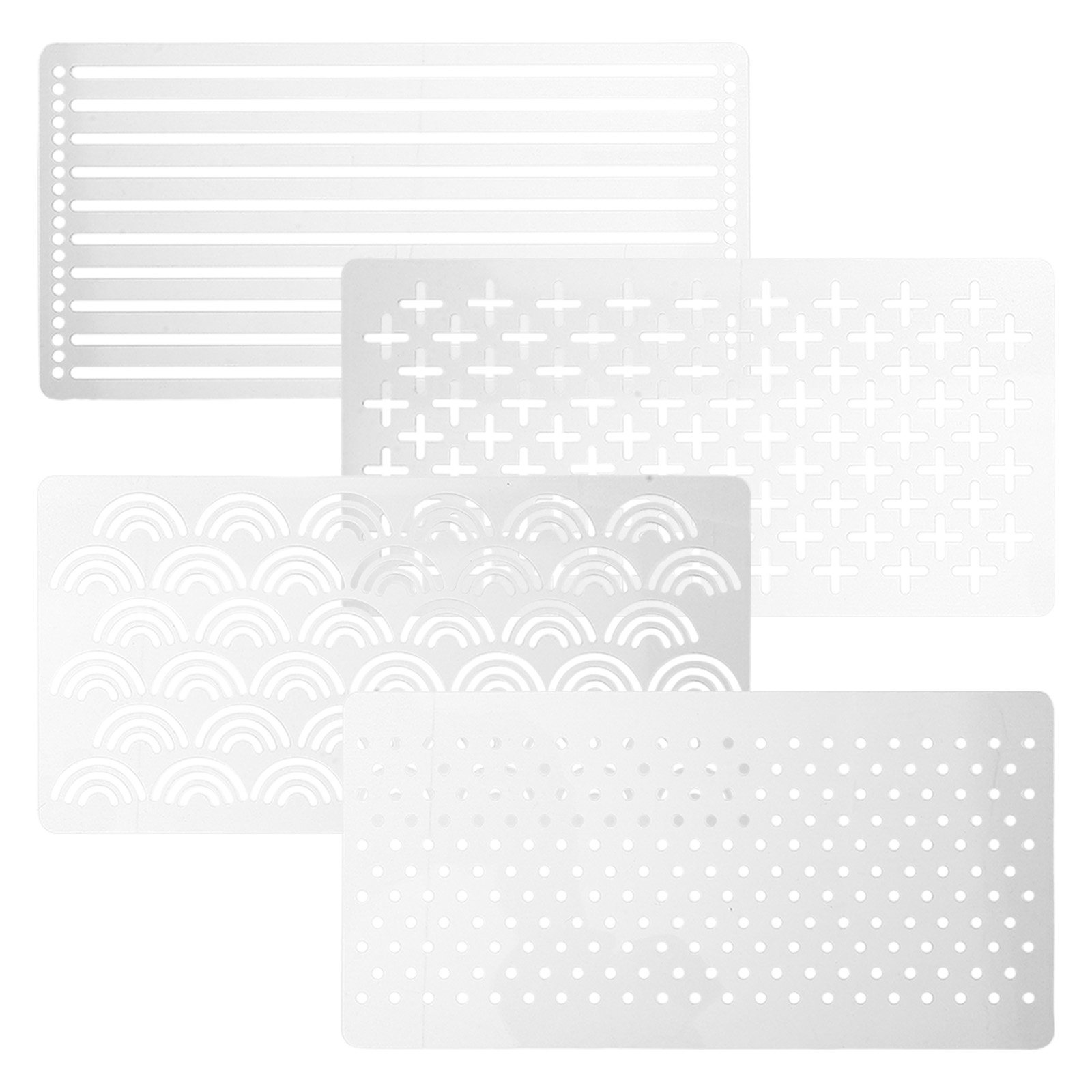 4Pcs Acrylic Quilting Template - Embroidery Quilting ulasan dan harga