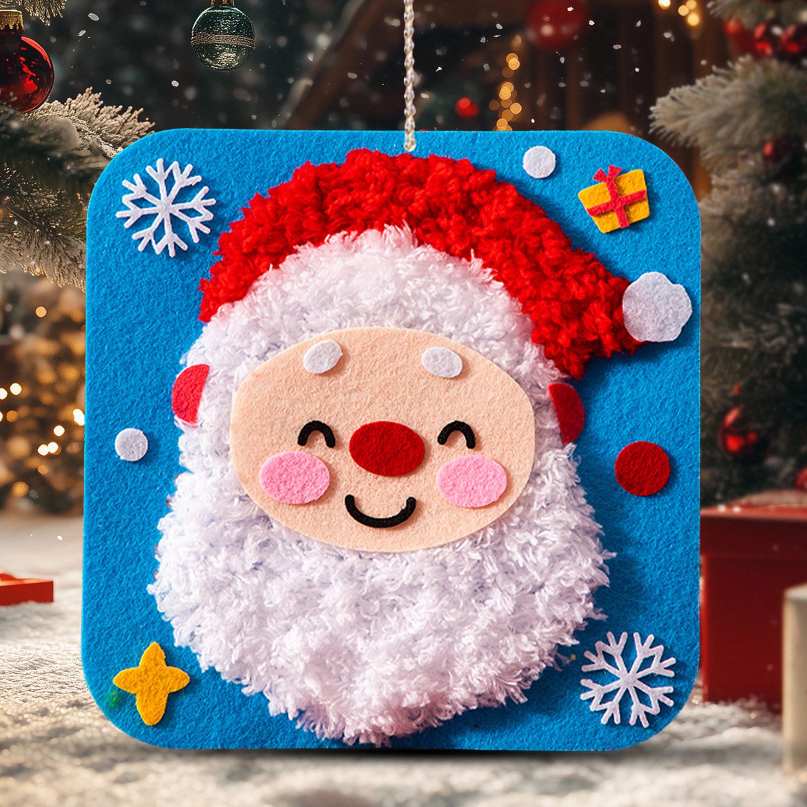 Lovely Animal Embroidery Doll  - Embroidery Xmas Kits ulasan dan harga
