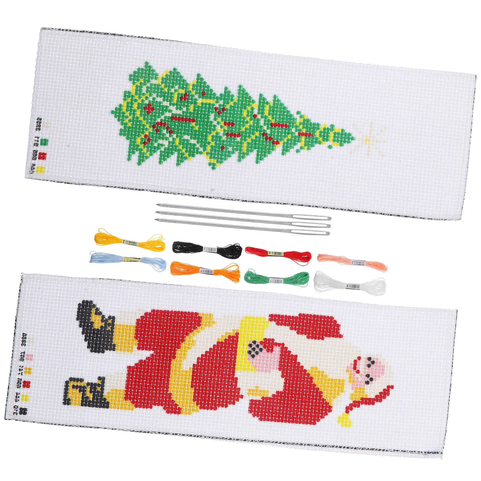 2Sets Xmas Cross Stitch Bookma - Embroidery Xmas Kits ulasan dan harga