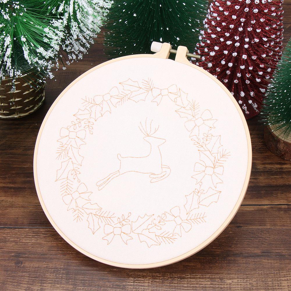 Arts Sewing Accessories Needle - Embroidery Xmas Kits ulasan dan harga