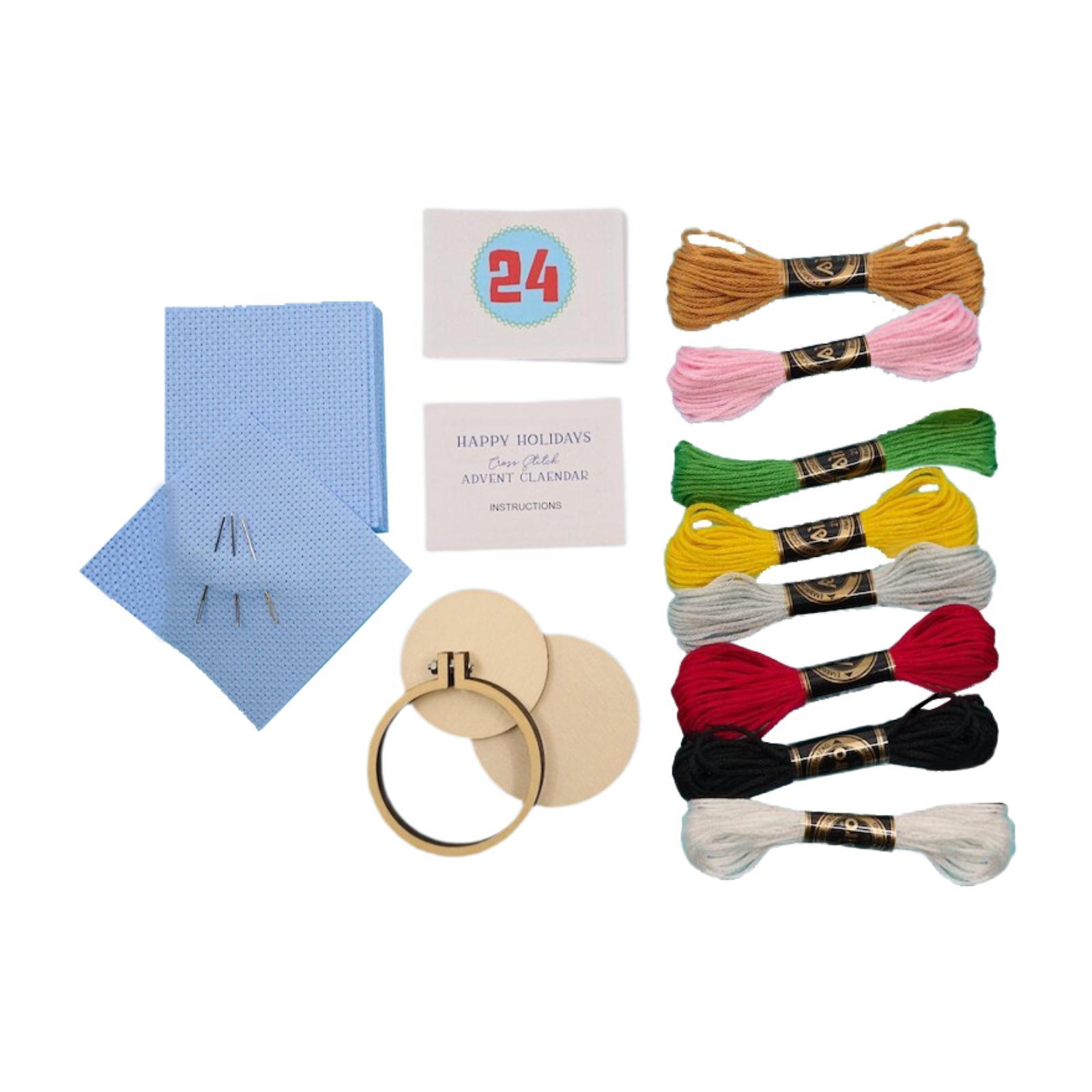 Xmas Stitch Kit, Christmas Adv - Embroidery Xmas Kits ulasan dan harga