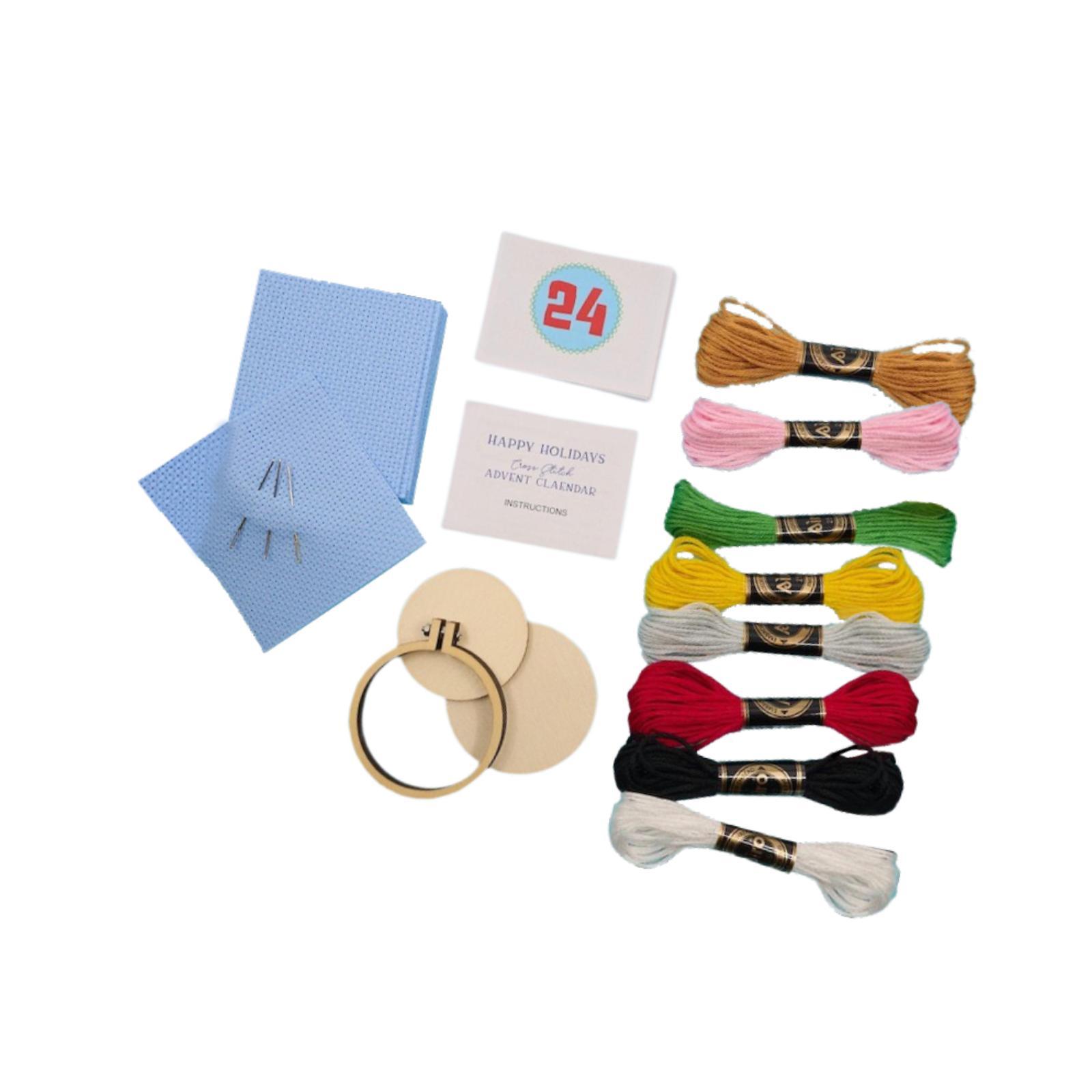 Xmas Stitch Kit, Christmas Adv - Embroidery Xmas Kits ulasan dan harga
