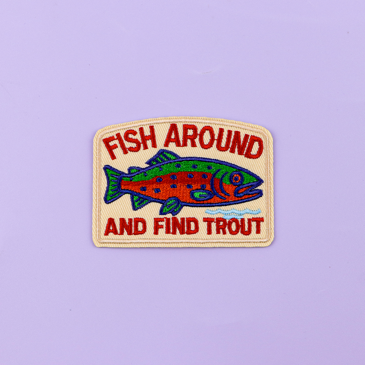 Colorful Fish Patch Clothing B - Embroidery Fish ulasan dan harga