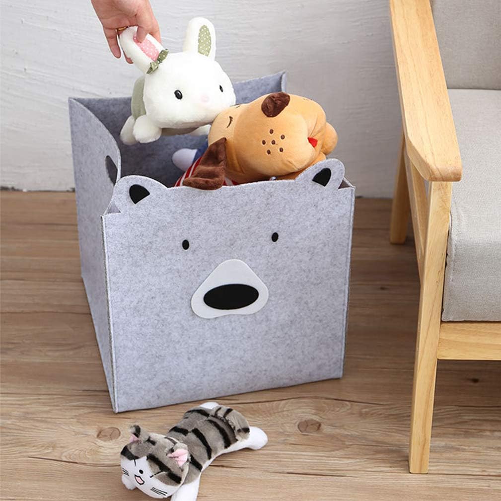 Square Felt Storage Basket Box - Felt Sheet Wool ulasan dan harga