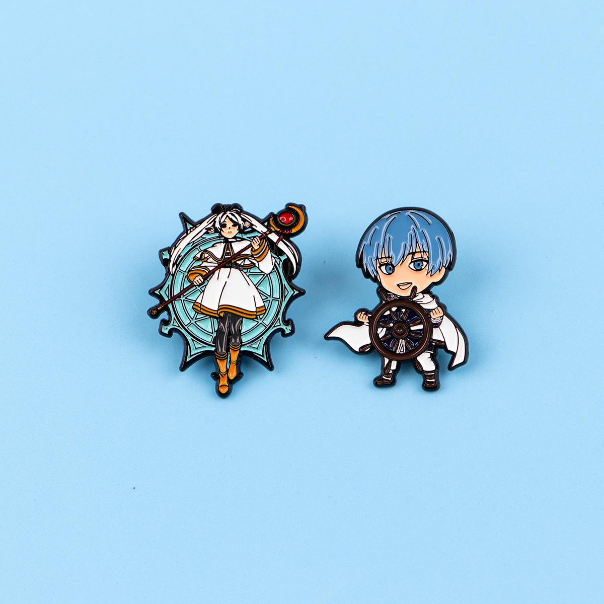 Cute Elf Enamel Pin Cartoon Ba - Embroidery Illustration ulasan dan harga