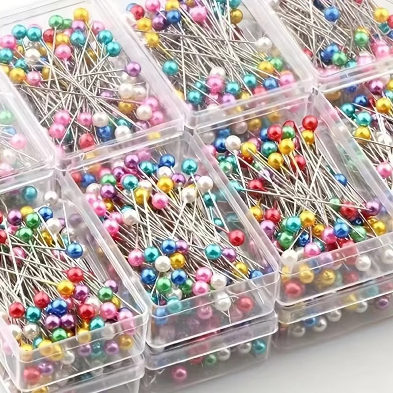 100Pcs Fashion Sewing Needles  - Embroidery Glass Beads ulasan dan harga