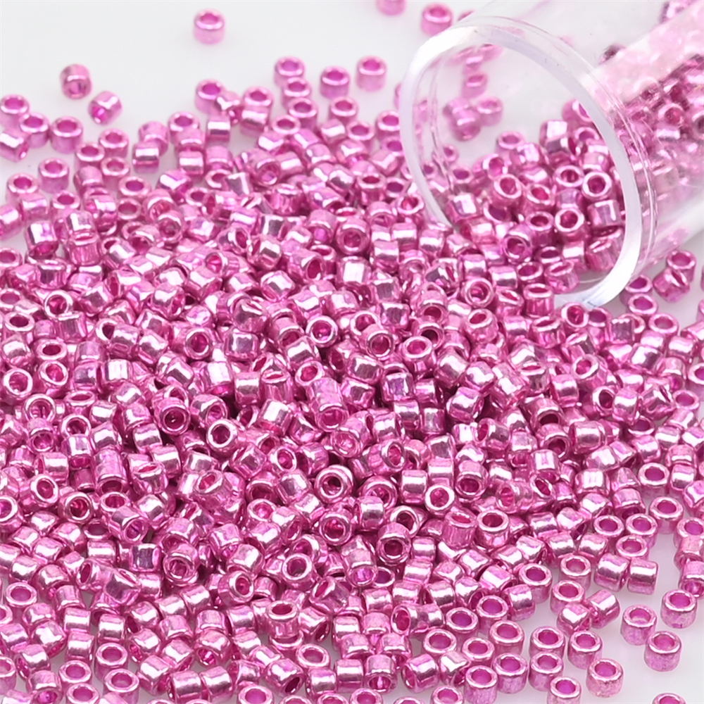 1200Pcs/Tube Metallic Japan Be - Embroidery Glass Beads ulasan dan harga