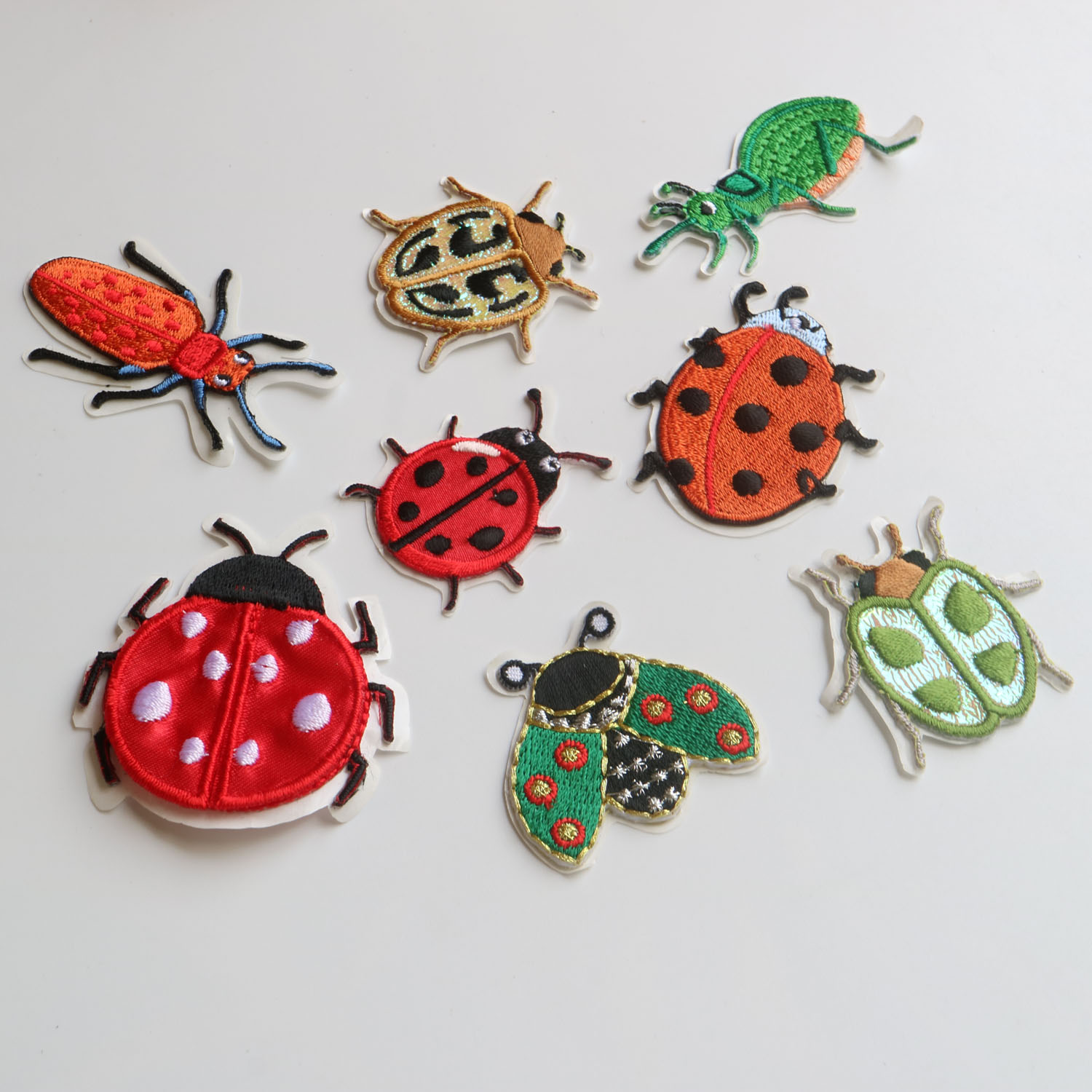 Fashion Ladybug beetle insect  - Embroidery Lady Bug ulasan dan harga