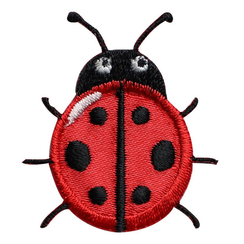 Fashion Ladybug beetle insect  - Embroidery Lady Bug ulasan dan harga