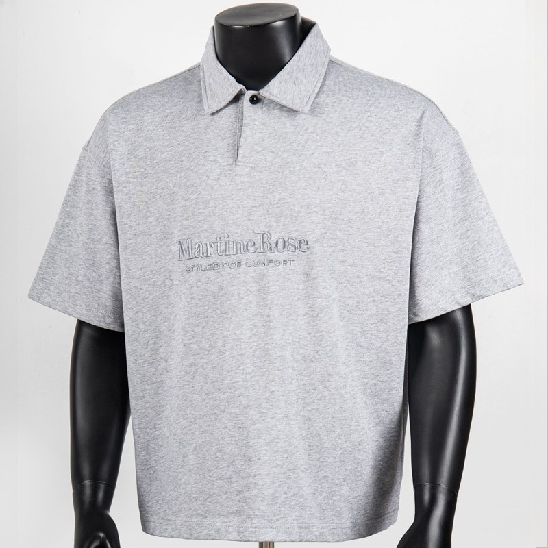 Real Photo MARTINE ROSE Polo S - Embroidery Photoshop ulasan dan harga