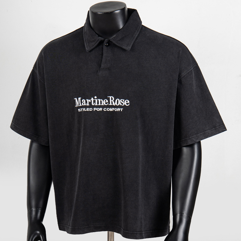 Real Photo MARTINE ROSE Polo S - Embroidery Photoshop ulasan dan harga