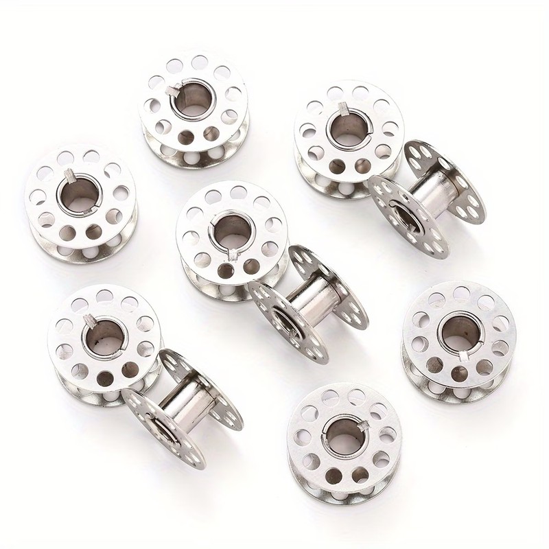 70Pcs Reusable Metal Bobbins,  - Embroidery Quilting ulasan dan harga