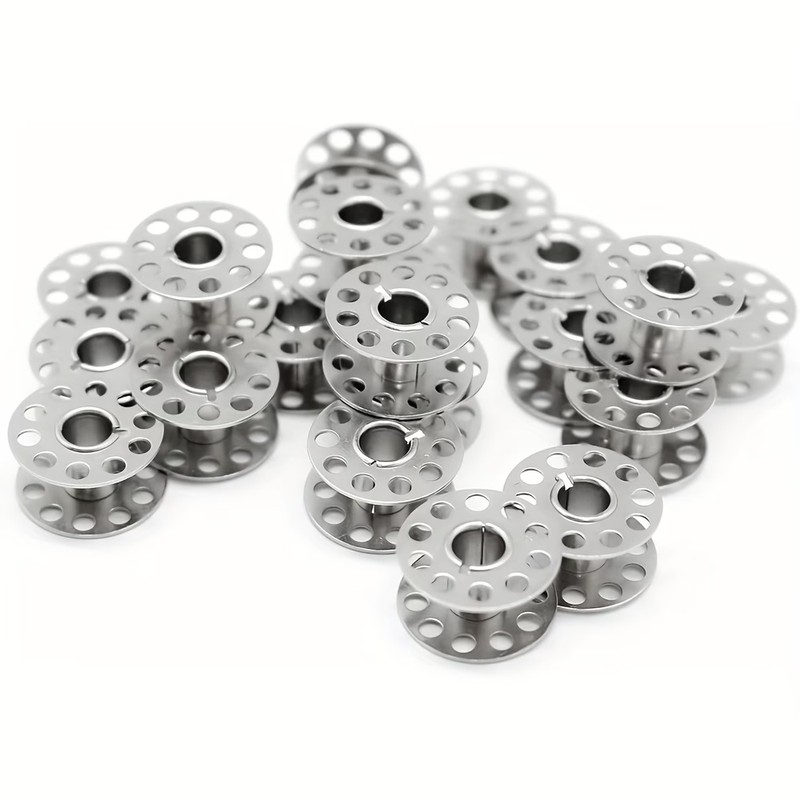 70Pcs Reusable Metal Bobbins,  - Embroidery Quilting ulasan dan harga