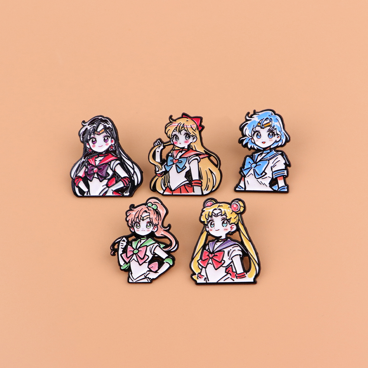 Manga Anime Enamel Pin Cute Gi - Embroidery Illustration ulasan dan harga