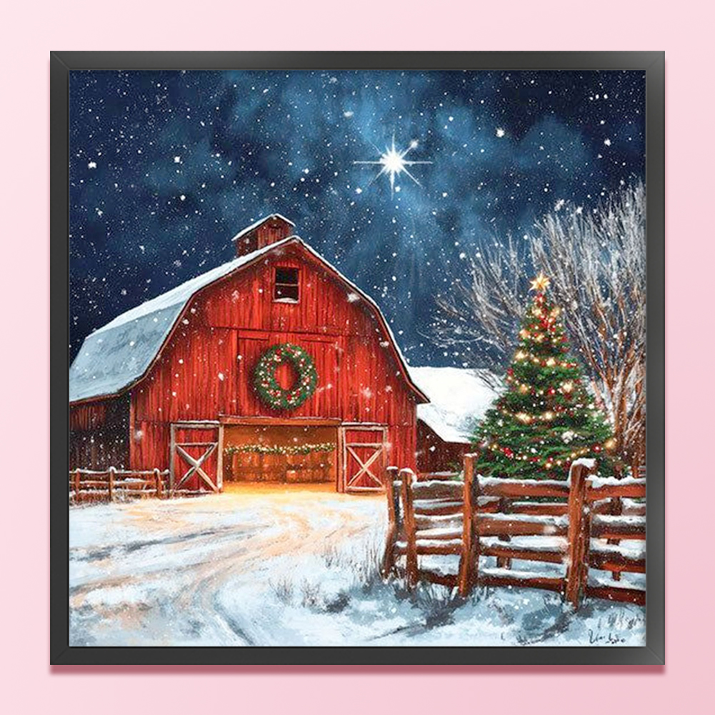 Full Embroidery cotton Thread  - Embroidery Xmas Kits ulasan dan harga