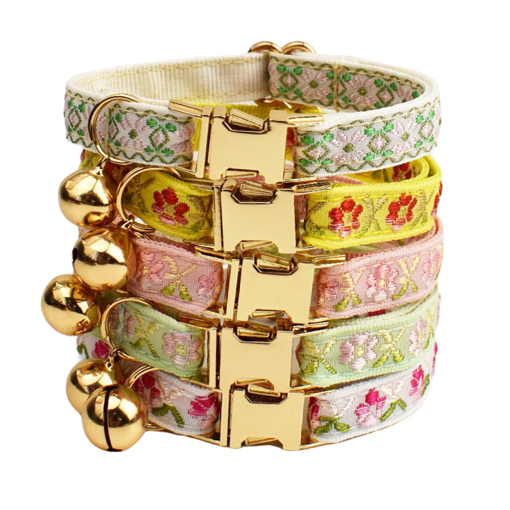 Personalized Logo Cat Collar C - Embroidery Design Logo ulasan dan harga