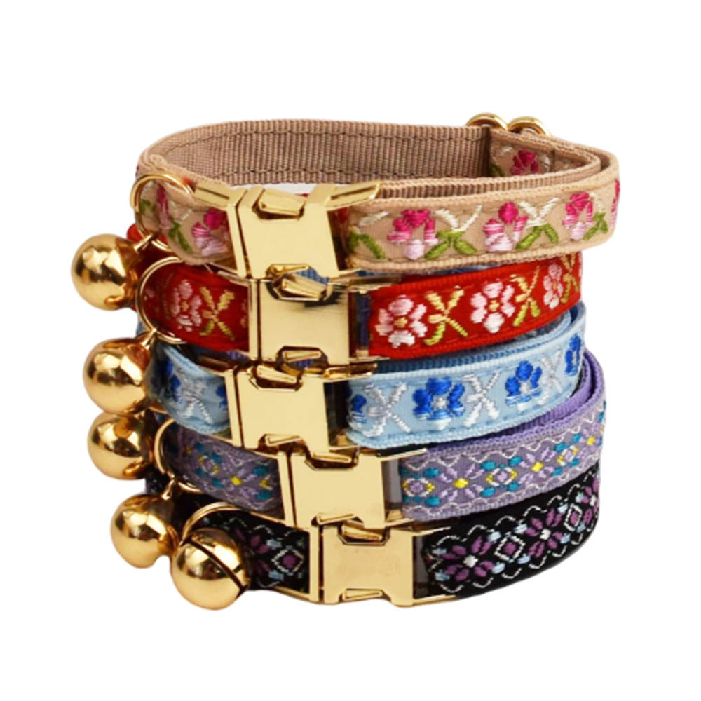 Personalized Logo Cat Collar C - Embroidery Design Logo ulasan dan harga