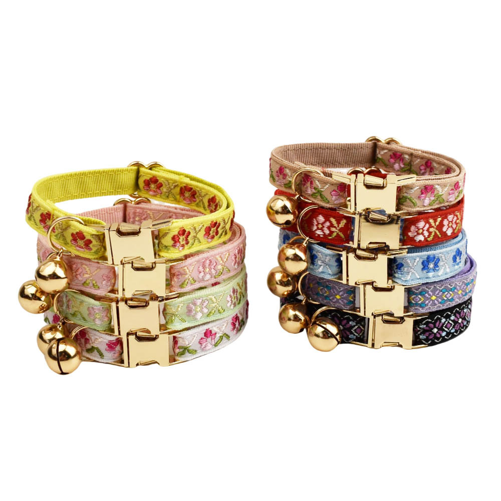 Personalized Logo Cat Collar C - Embroidery Design Logo ulasan dan harga