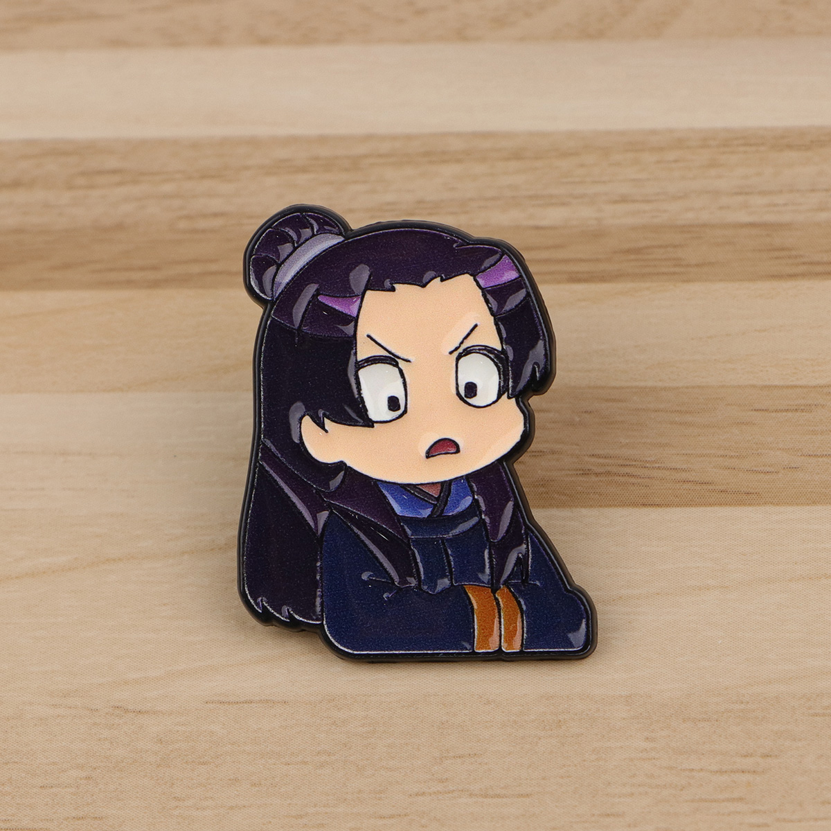 Anime Manga Enamel Lapel Pins  - Embroidery Illustration ulasan dan harga