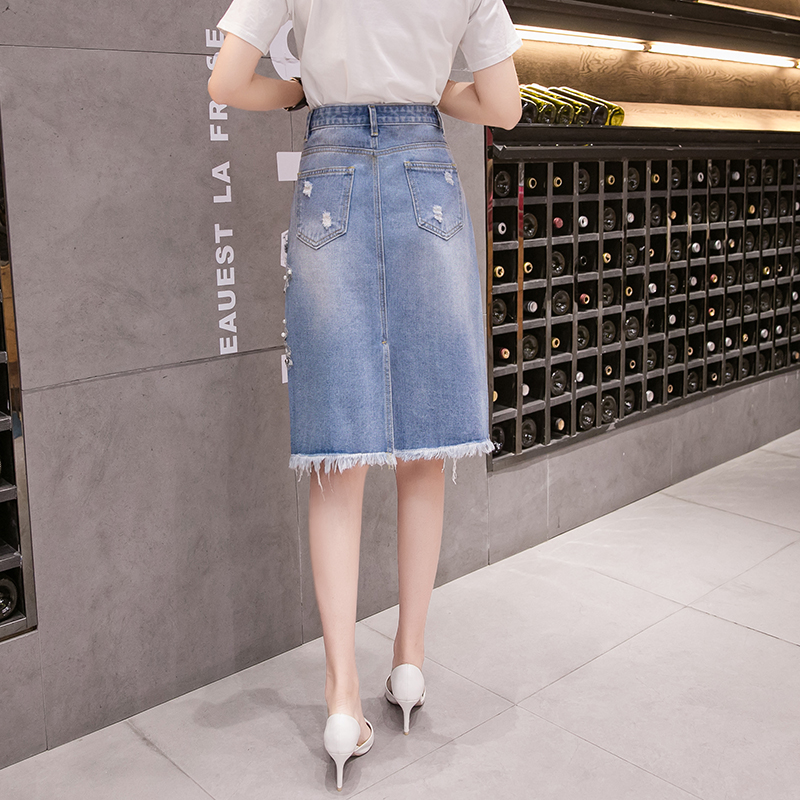 Women Heavy Work Embroidery 3D - Embroidery Jeans ulasan dan harga