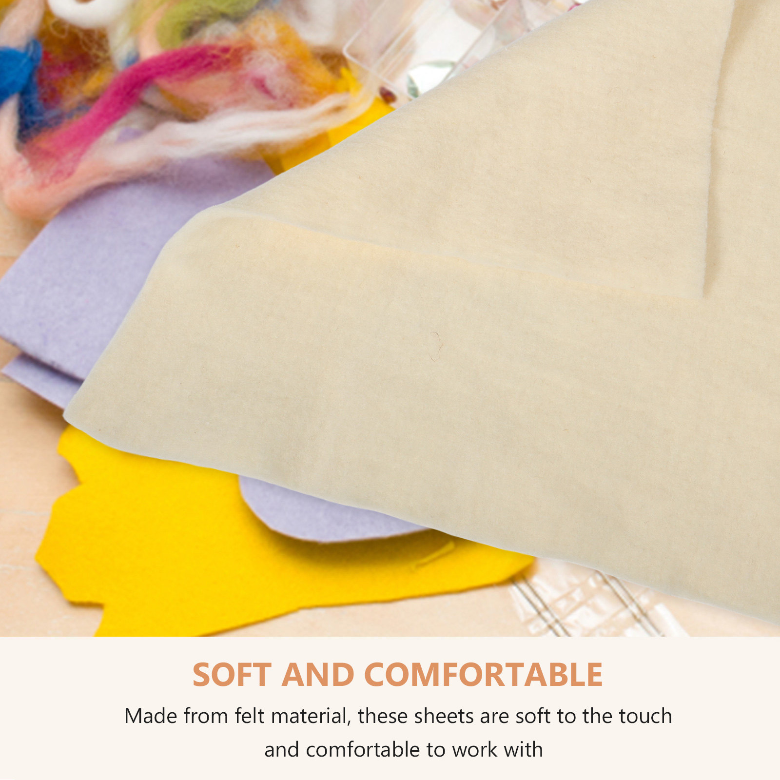 DIY Wool Felt Fabric Sheets So - Felt Sheet Wool ulasan dan harga