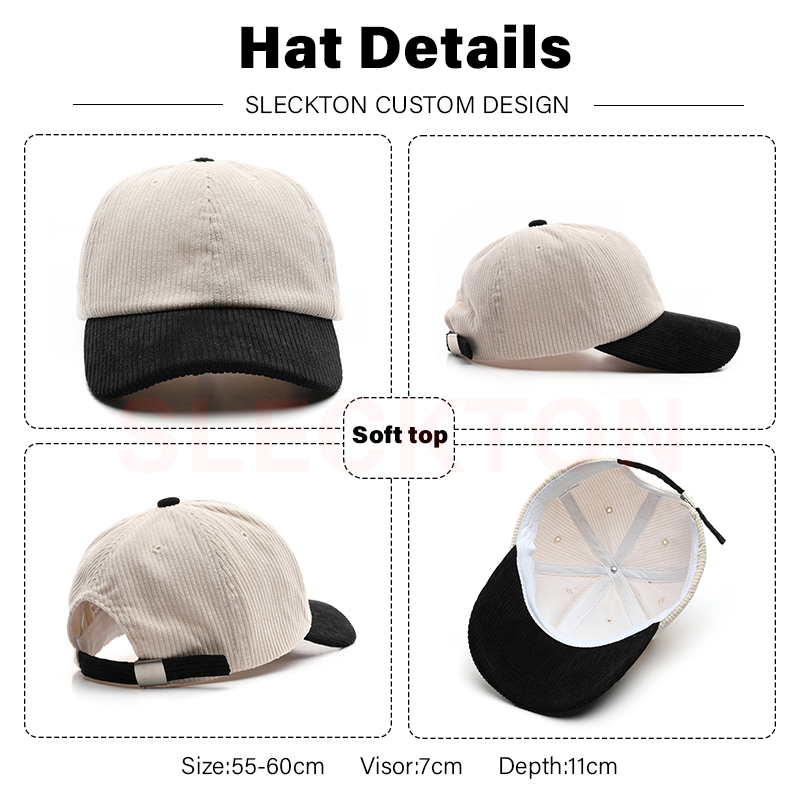 SLECKTON Logo Custom Baseball  - Embroidery Design Logo ulasan dan harga