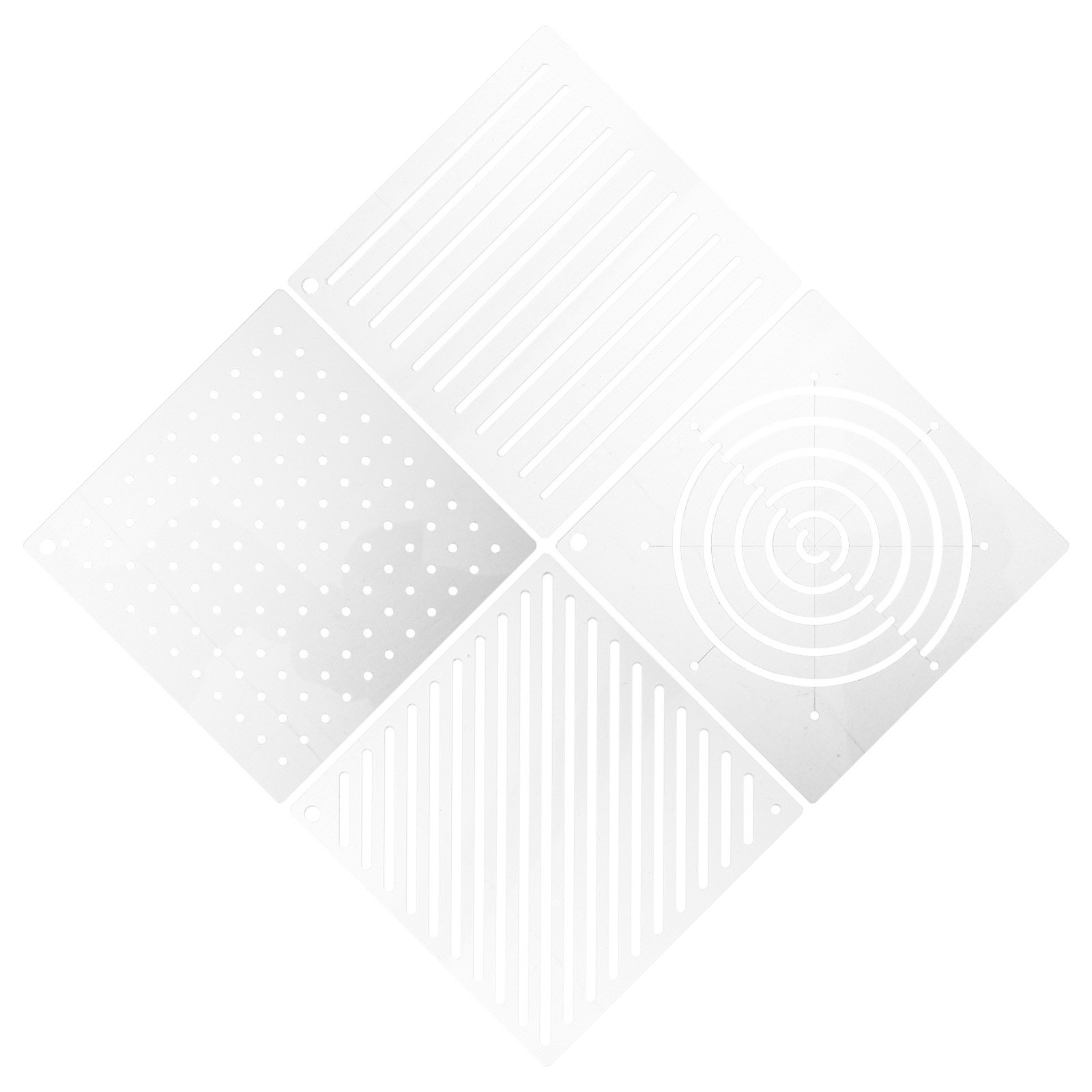 4Pcs Versatile Acrylic Quiltin - Embroidery Quilting ulasan dan harga