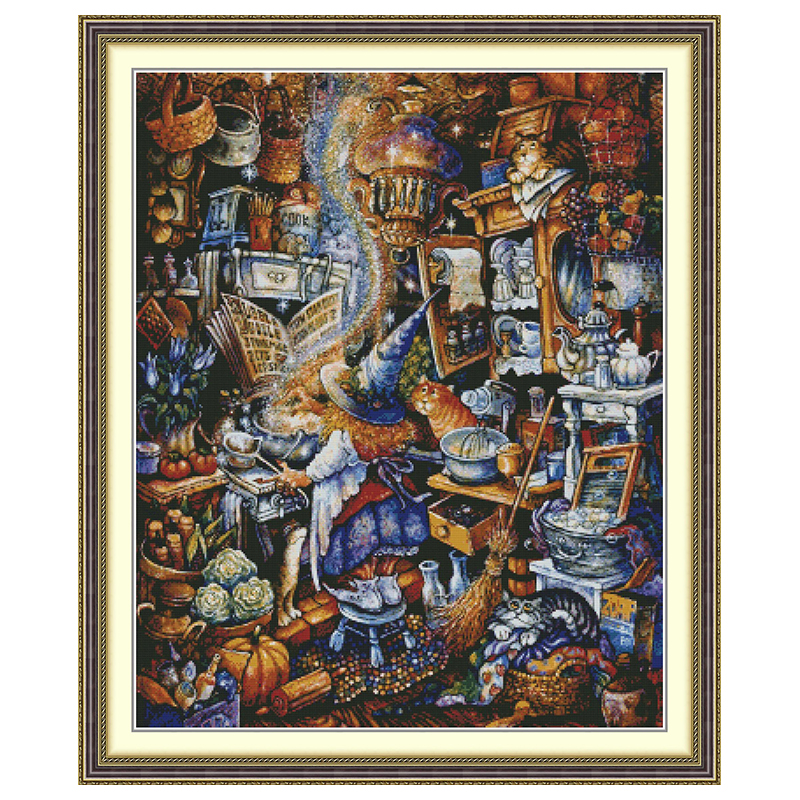Magical World Patterns Counted - Embroidery World ulasan dan harga