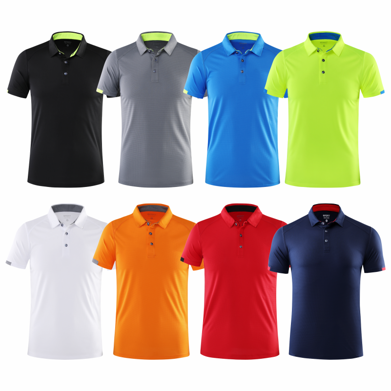 Quick-drying Sports Polo Shirt - Embroidery Design Logo ulasan dan harga