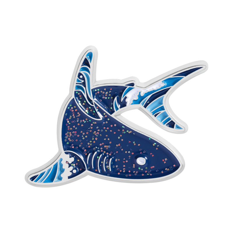Cartoon marine creatures Ename - Embroidery Fish ulasan dan harga