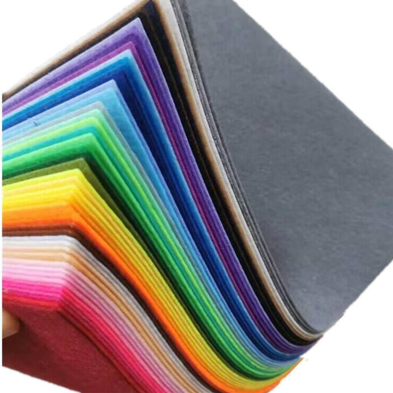 40Pcs 20*30cm Craft Felt Fabri - Felt Sheet Wool ulasan dan harga