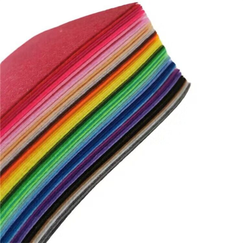 40Pcs 20*30cm Craft Felt Fabri - Felt Sheet Wool ulasan dan harga
